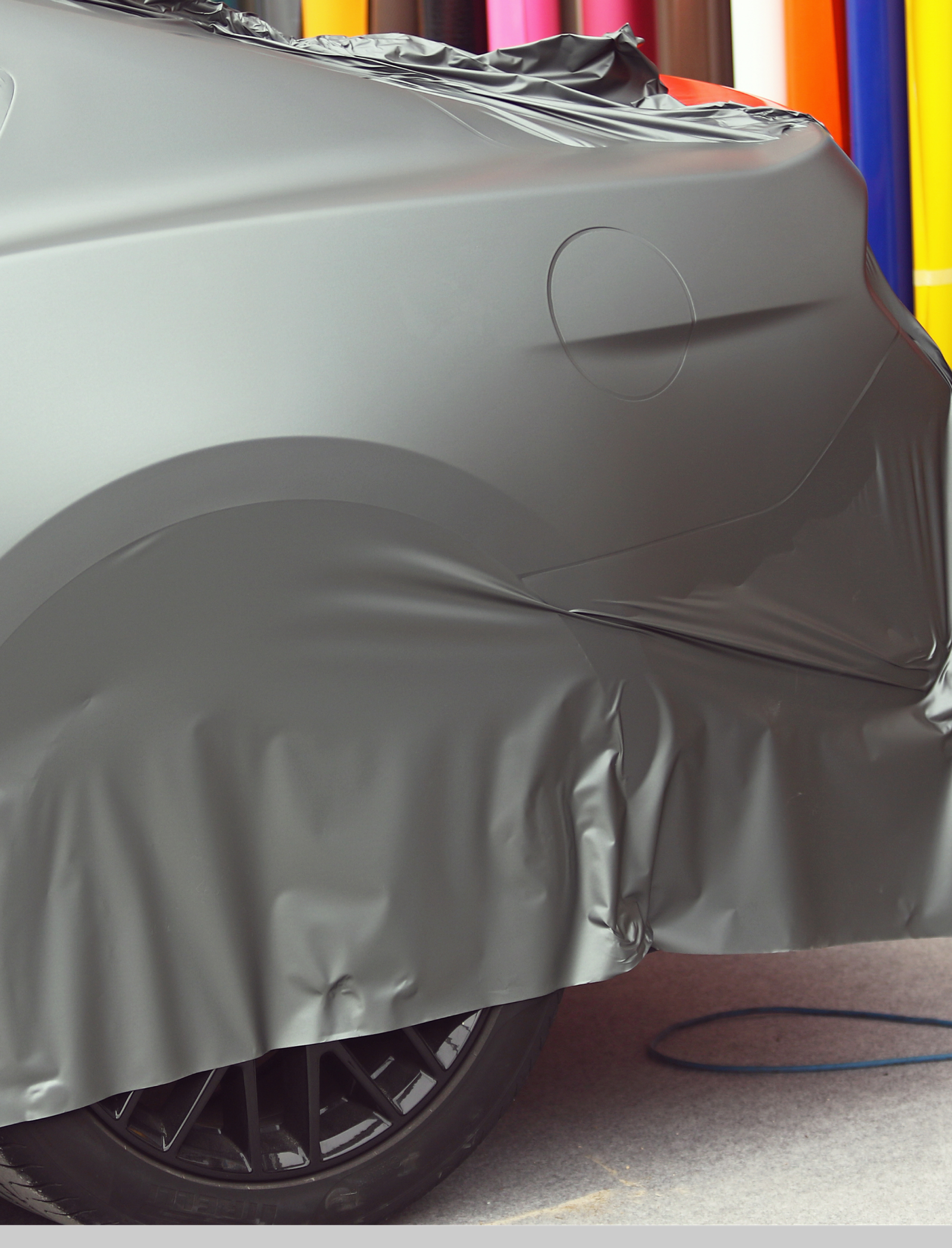 Covering automobile – Mercedes